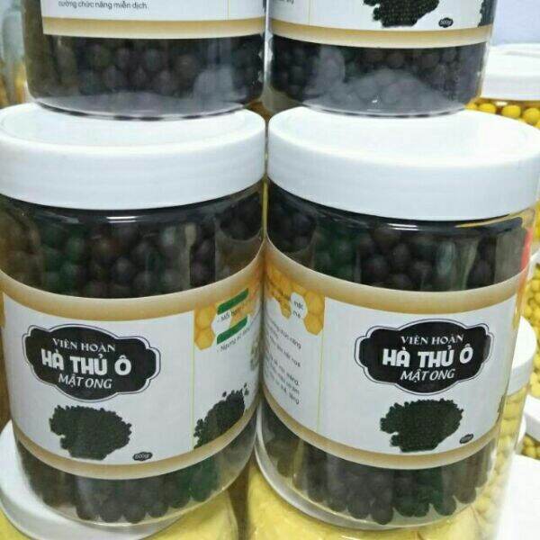 1kg viên hà thủ ô mật ong rừng