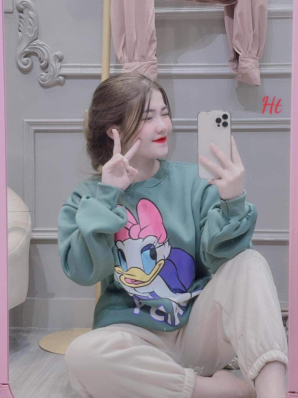 Sét bộ vịt daisy sẵn hàng 3 màu TV93
