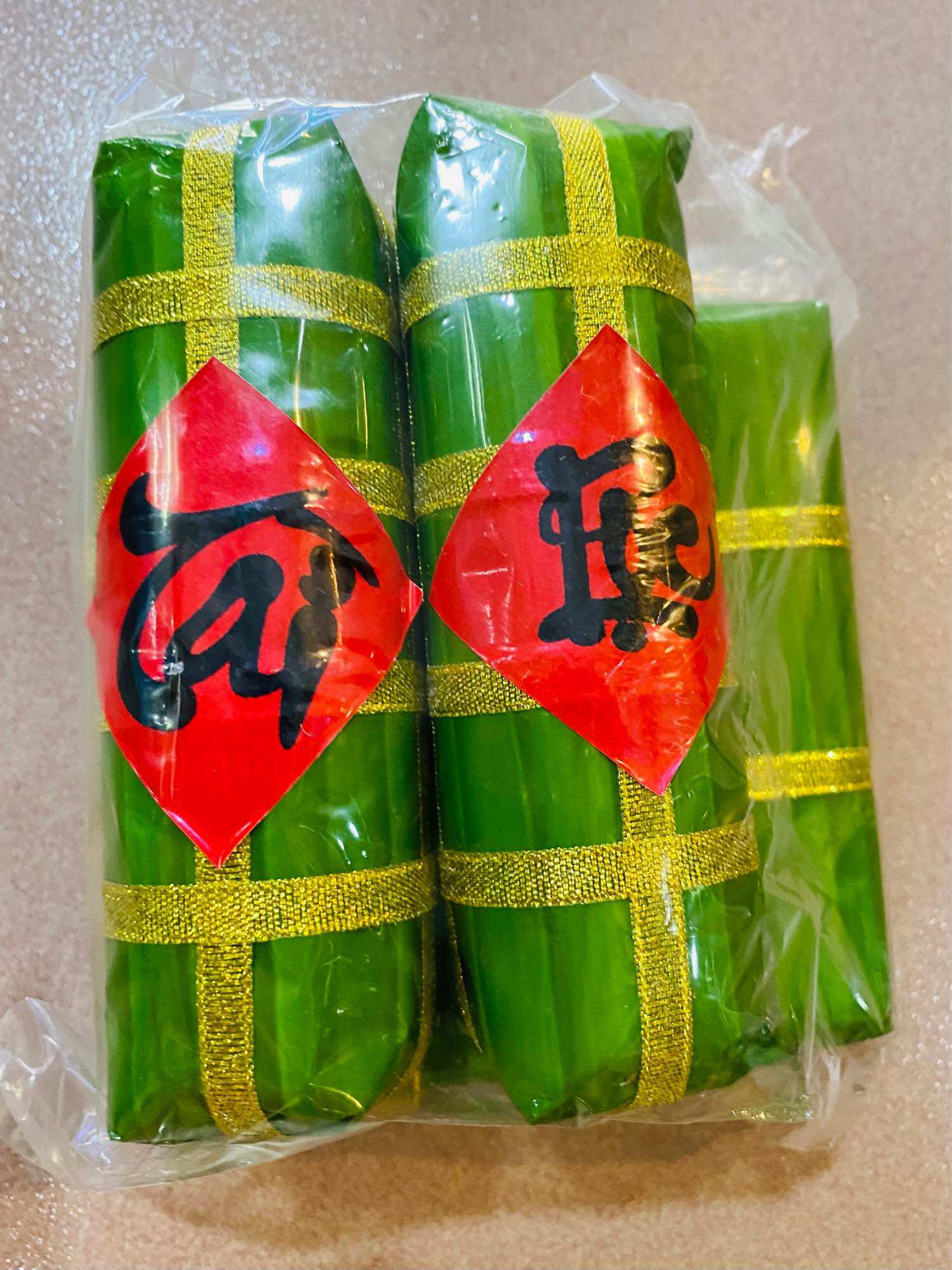 Mô hình bánh trưng bánh tét decor trang trí lễ Tết