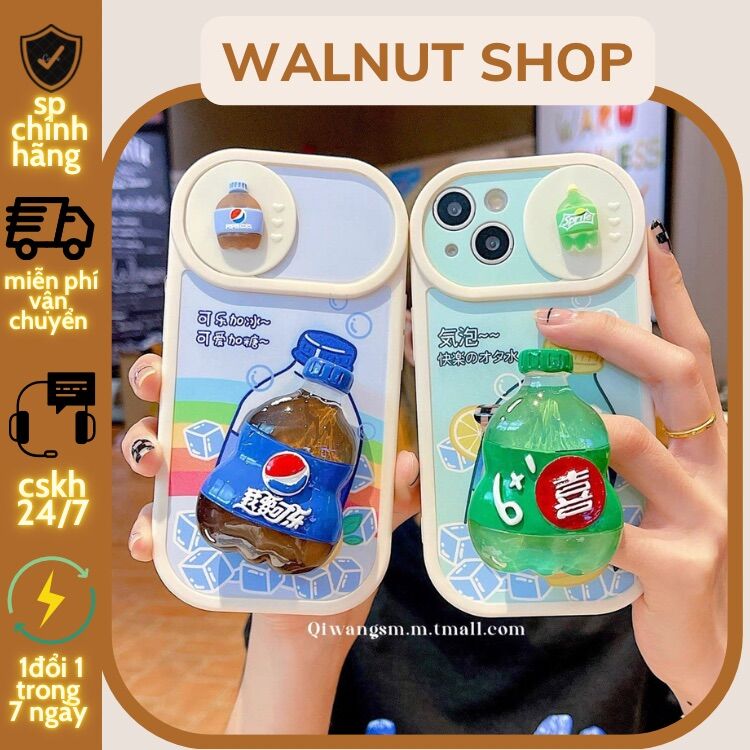 Ốp che camera kute kèm pop từ ipX - ip14 promax || new case iphone