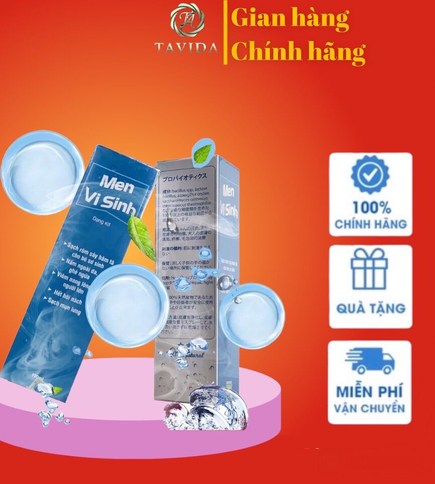 HẾT NGAY VIÊM NANG LÔNG, VIÊM DA, NẤM NGỨA VÙNG KÍN sau liệu trình dùng MEN VI SINH TAVIDA
