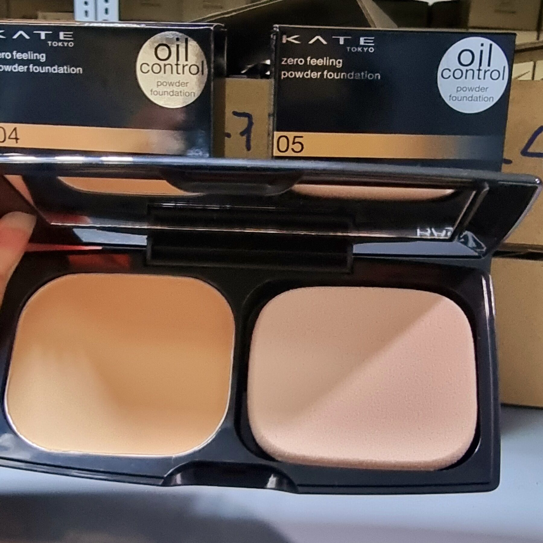 Phấn nền Kate zero feeling powder foundation