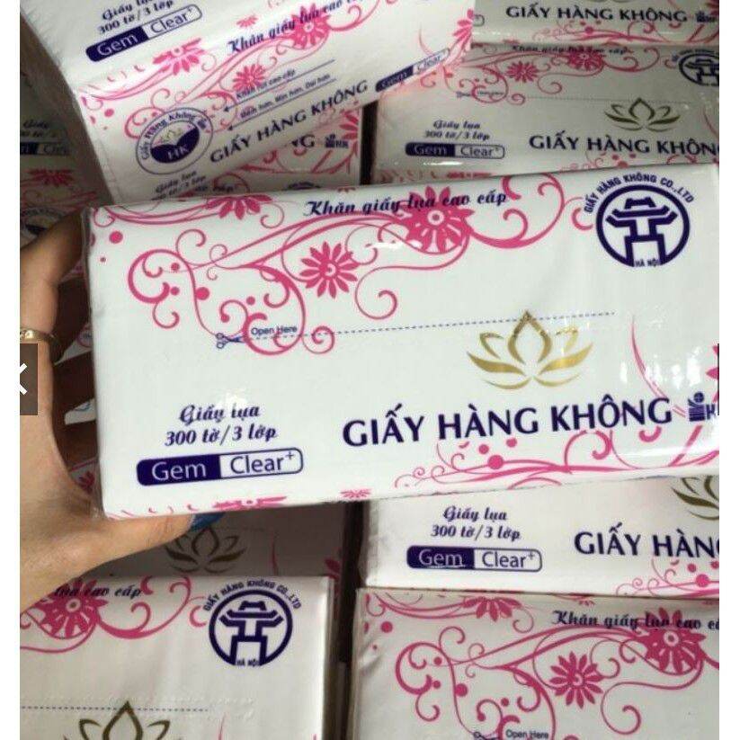 1 gói khăn giấy rút hàng không 3 lớp