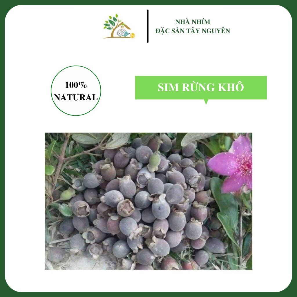 Sim rừng khô chuẩn loại 1 ngâm ruou tốt cho hệ tiêu hoá 1 KG - Túi 1Kg