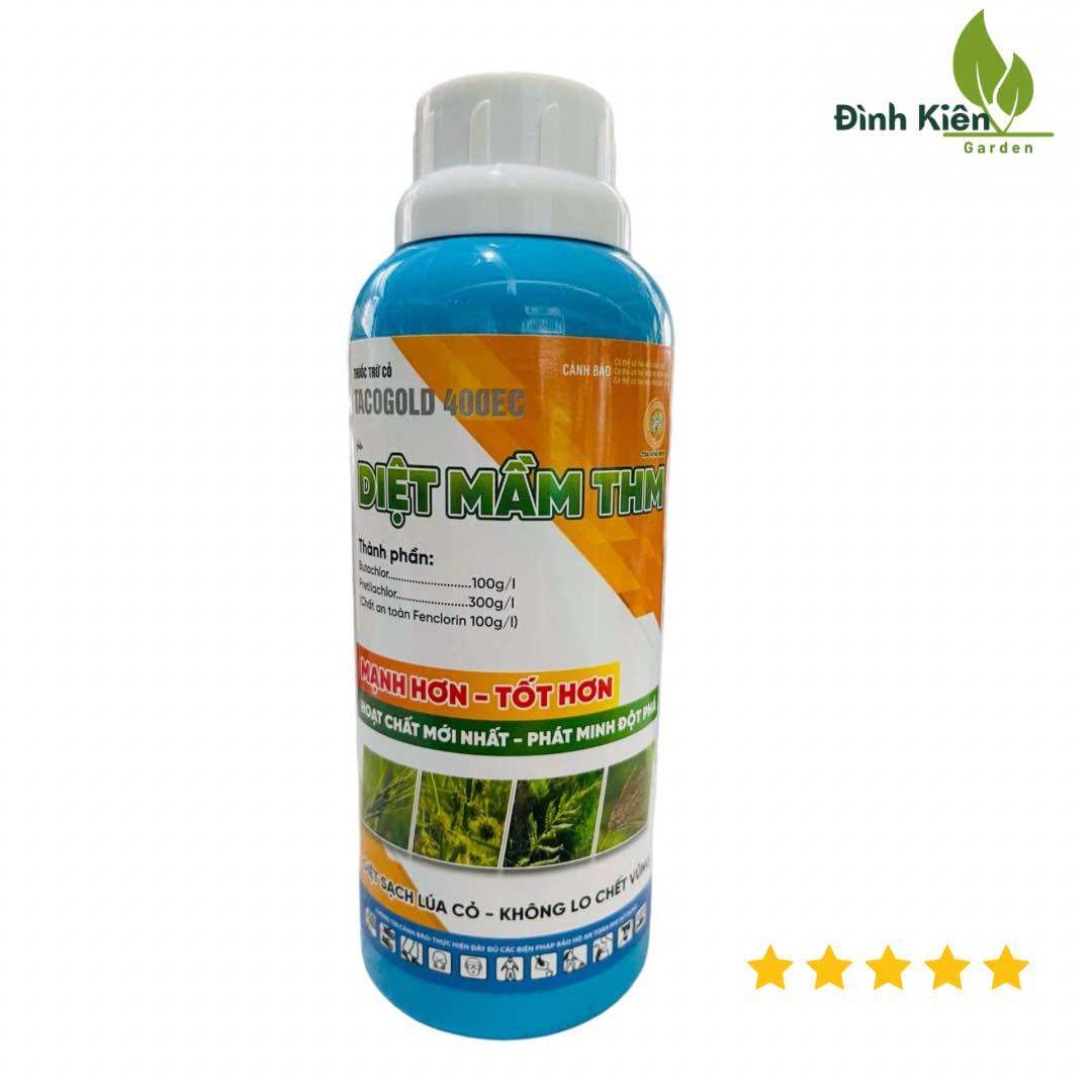  Thuốc DIỆT MẦM THM  chai 500ml . Diệt sạch lúa cỏ không lo chết vũng. 