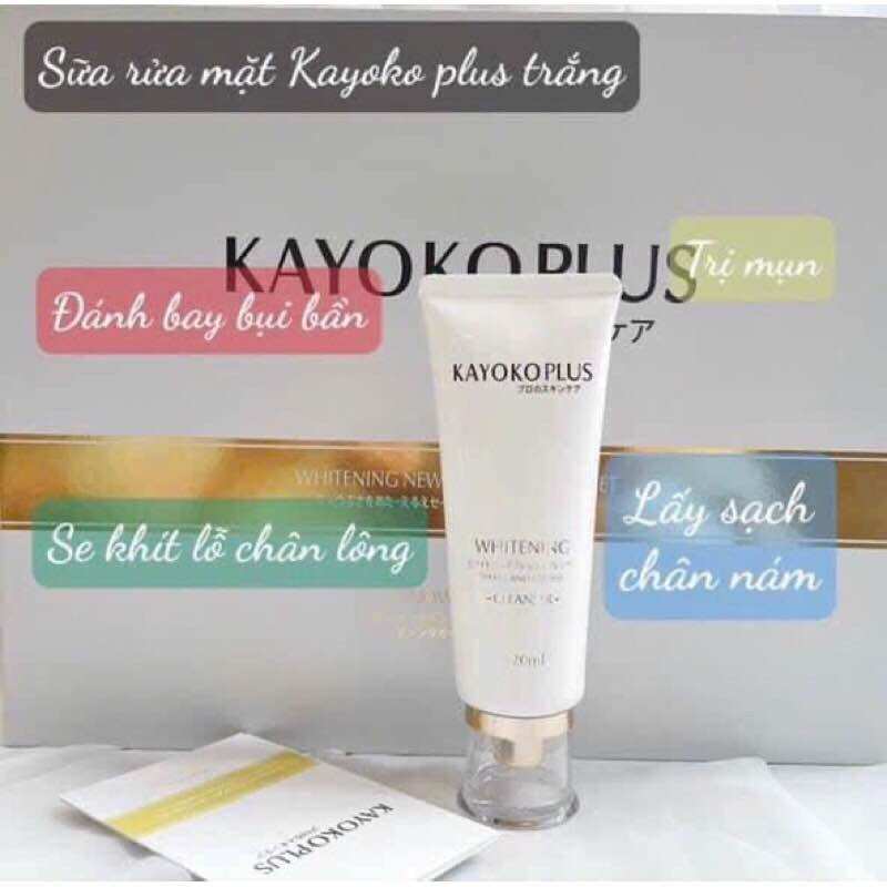 Sữa rửa mặt Kayokoo Plus 120ml
