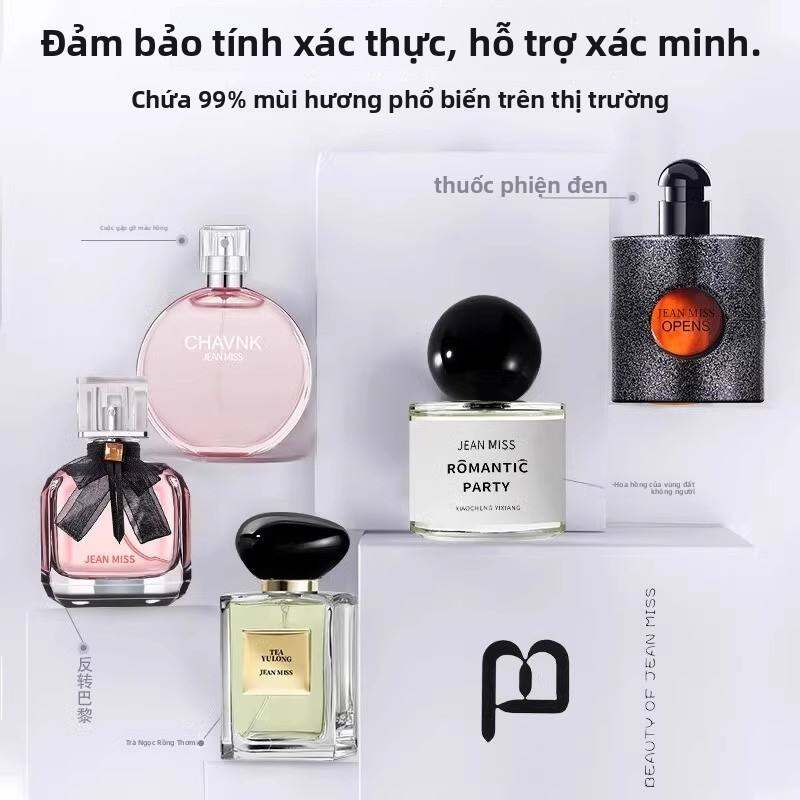 JEAN MISS | Nước Hoa Mùi Hồng và Trà Trắng Hoa Quả Hương Nhẹ Dài Lâu