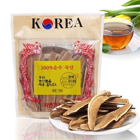 Nấm linh chi thái lát Hàn Quốc-túi 500g (hàng chuẩn Cty)