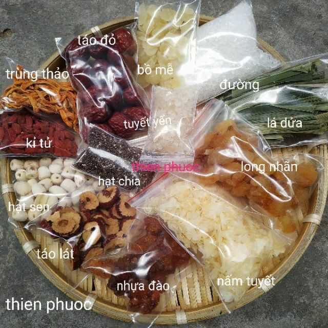 SET 12 VỊ CHÈ DƯỠNG NHAN