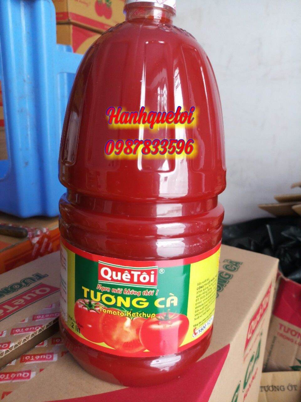 Tương cà Quê Tôi can 2 lít