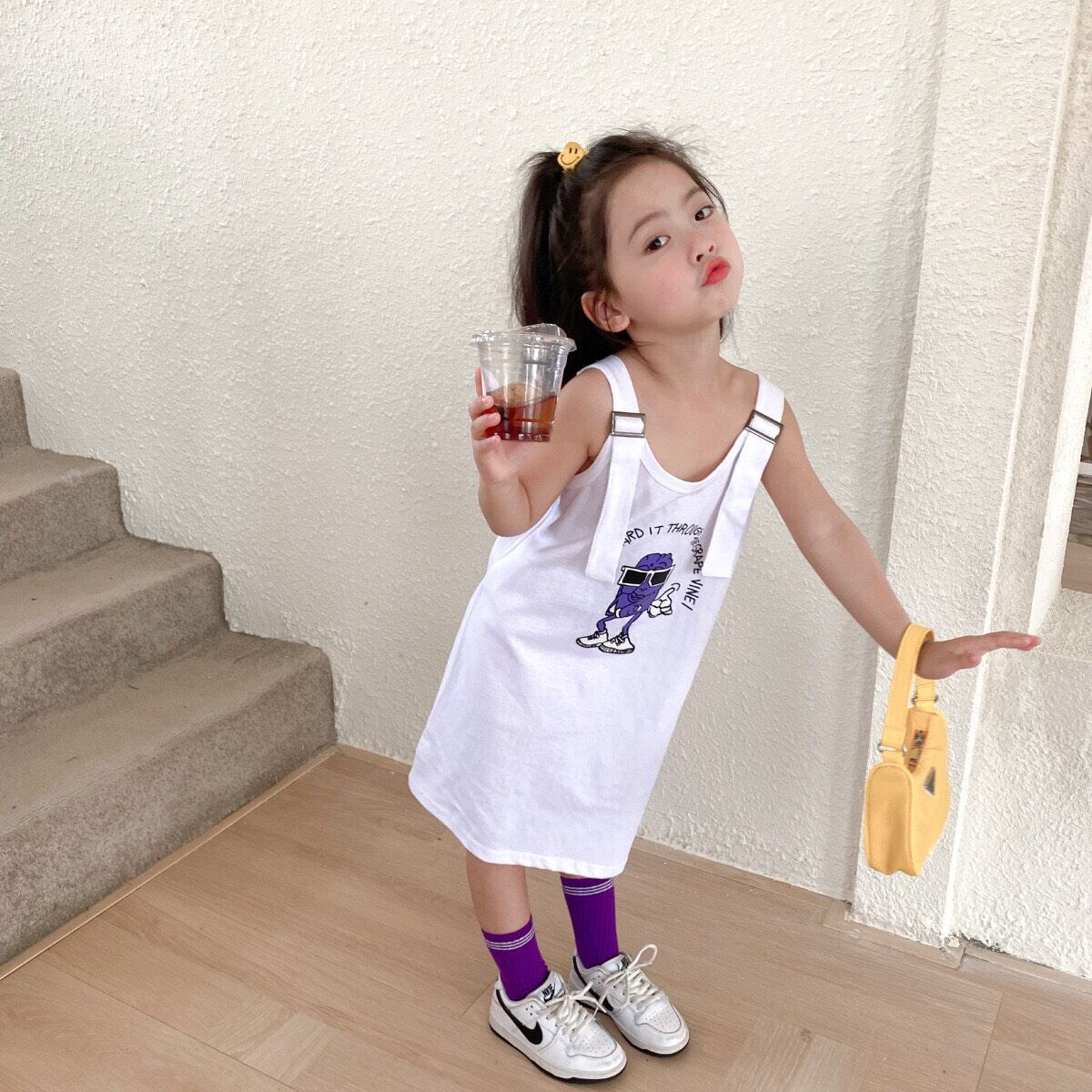 Váy yếm IT THROUGH cho bé