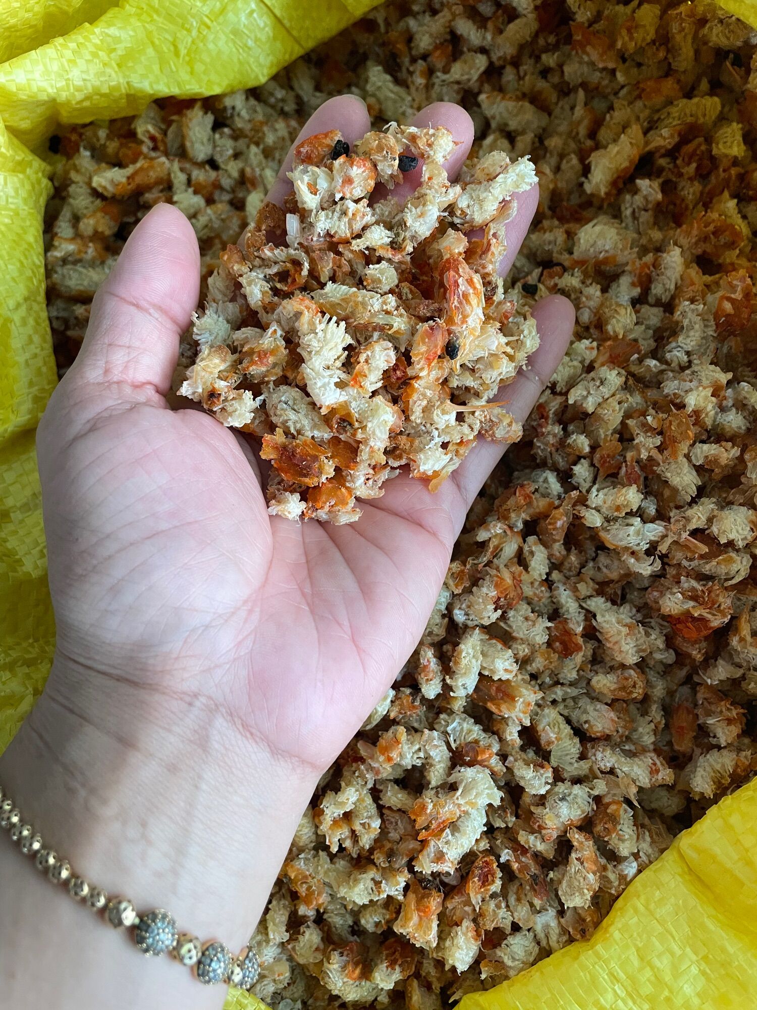 ĐẦU TÔM KHÔ (TÚI 500G)