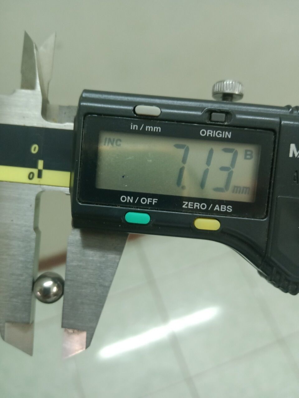 Bi bằng sắt 7.2mm bóng đẹp