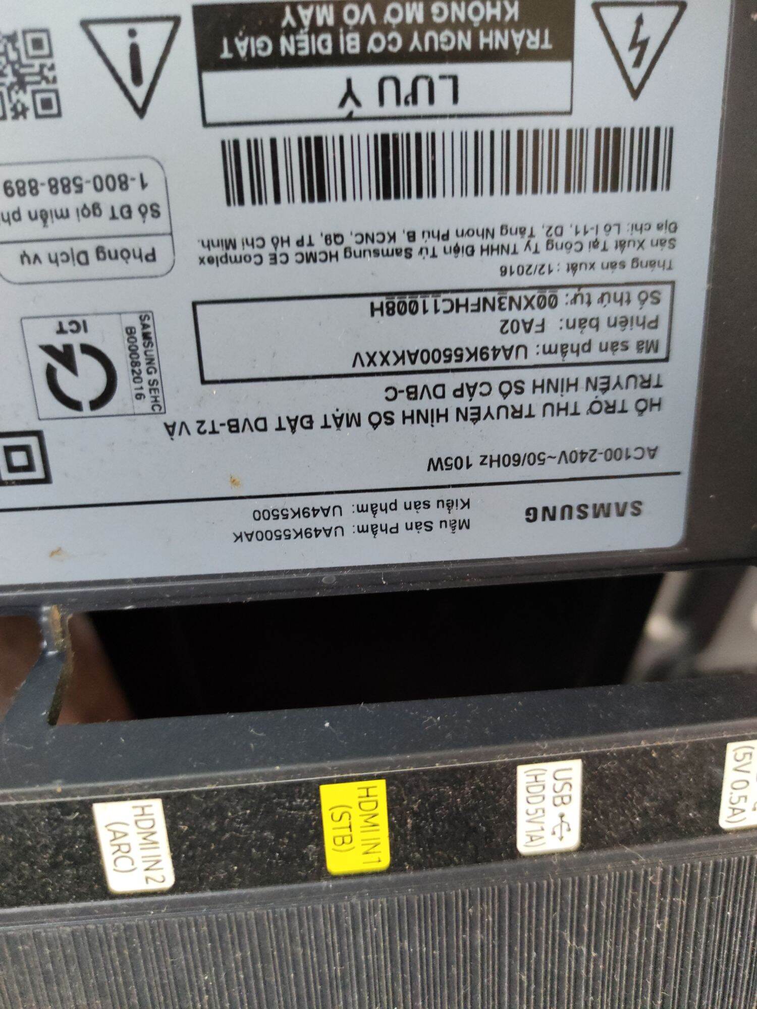 bộ Tcon cáp mắt tivi samsung UA49K5500