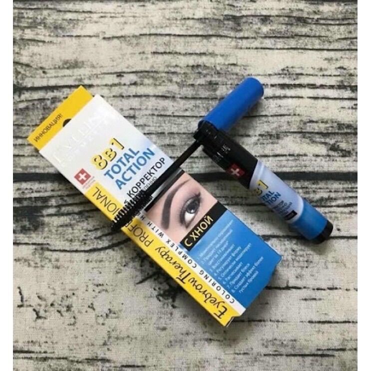 Dưỡng Mày Eveline 8 in 1 Total Action 10ml Nga