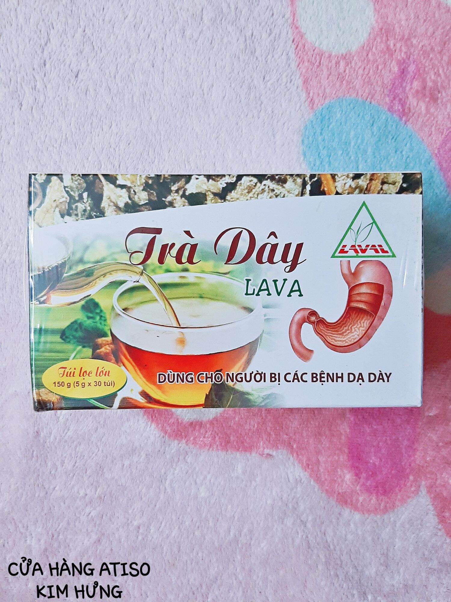 TRÀ DÂY LAVA (30 TÚI NHỎ × 5G) DÀNH CHO NGƯỜI ĐAU DẠ DÀY.