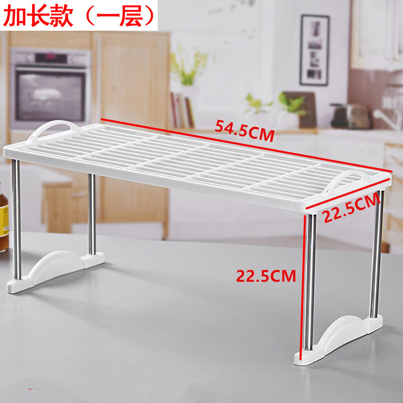 Giá để đồ nhiều tầng giá đựng đồ nhựa nhà bếp giá để góc kệ để bàn văn phòng giá để đồ chia tầng cách tầng