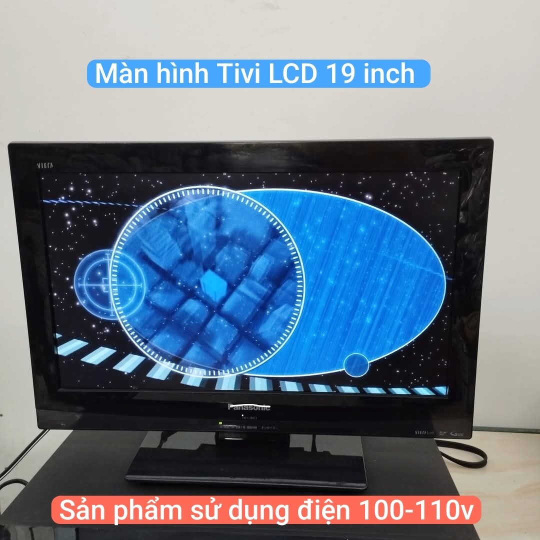 Màn hình Tivi LCD 19 inch Pana sonic TH-L19C3-K, hàng bãi Nhật, Độ phân giải cao, thiết kế mỏng, màu sắc sống động, Phù hợp cho giải trí tại nhà, văn phòng, Sản phẩm sử dụng điện 100-110v