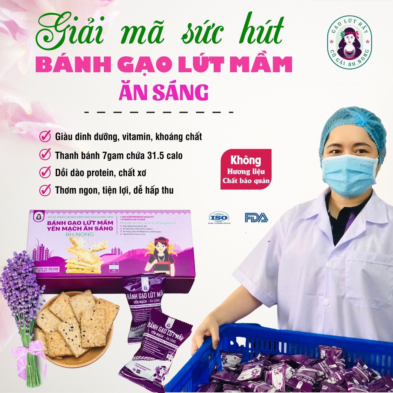 BÁNH GẠO LỨT MẦM ĂN SÁNG BH.NONG