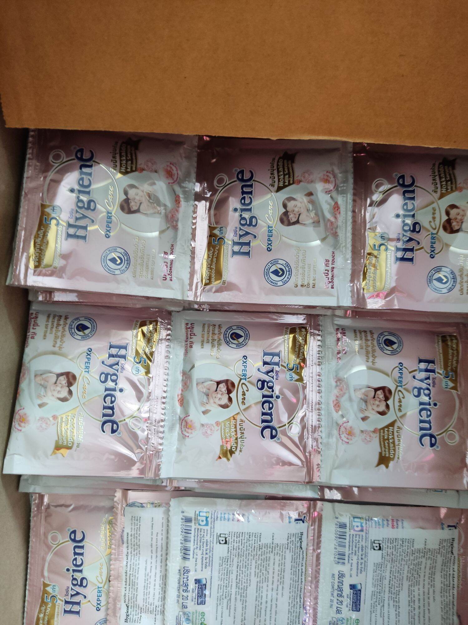 ( 60 gói ) Nước xã vải hygiene Thái Lan lấy đủ màu