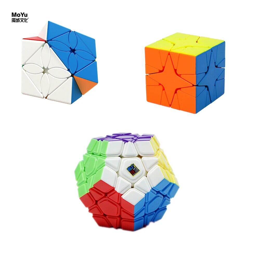 Moyu Meilong Ivy Magic Speed Cube Stickerless Đồ Chơi Xếp Hình Megaminx Chuyên Nghiệp Dành Cho Lứa Tuổi 14+ Fidget Cubo Magico Polaris