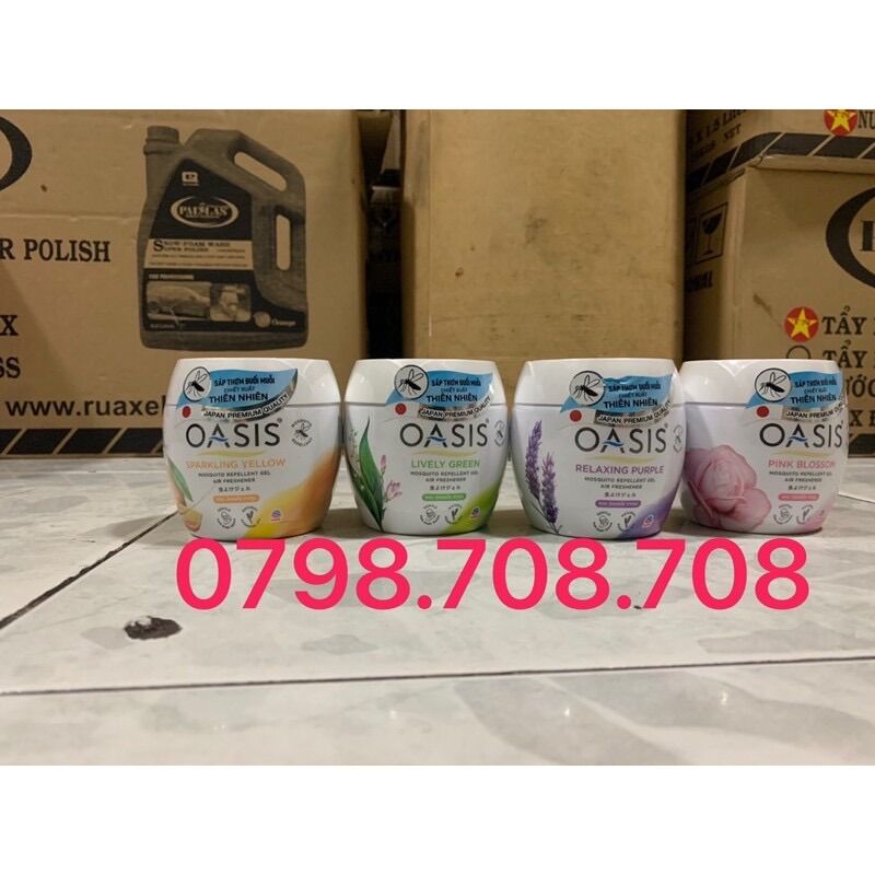 Sáp thơm đuổi muỗi oasis 180g