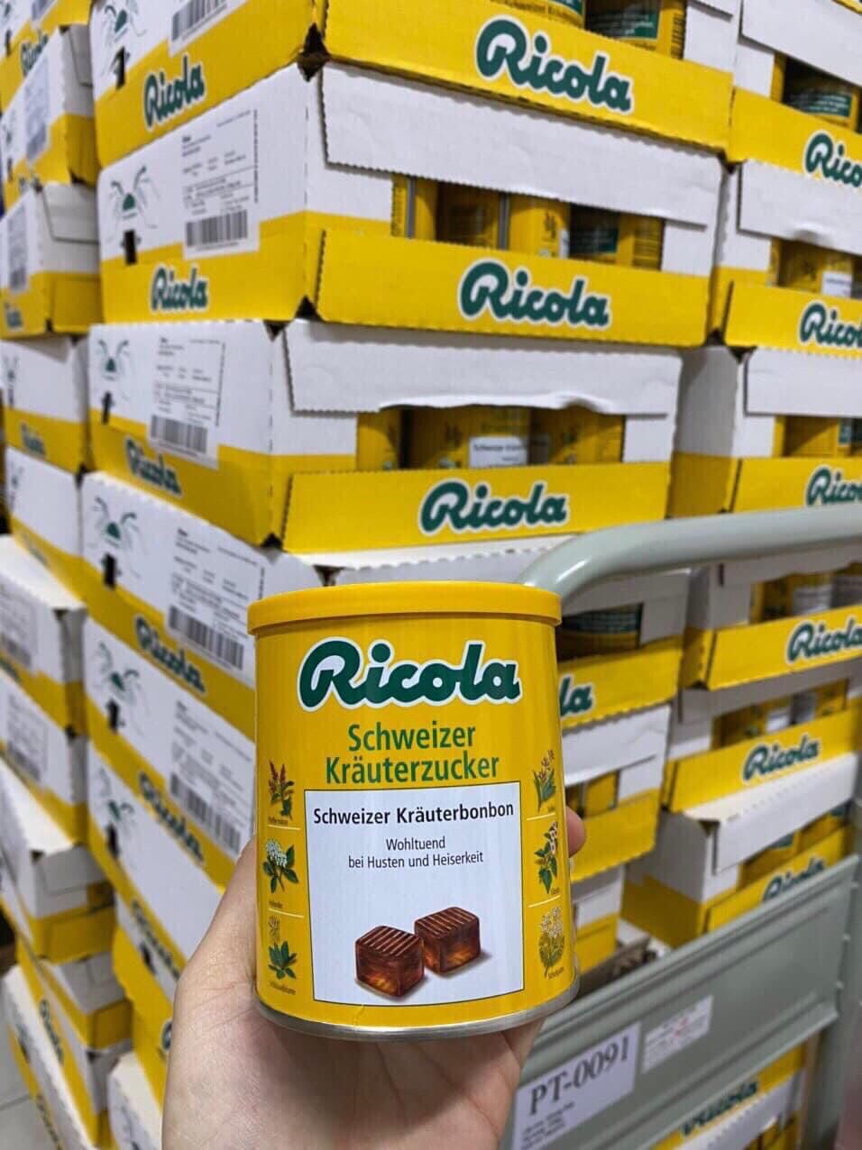 Kẹo ngậm ho thảo dược RICOLA, 250g