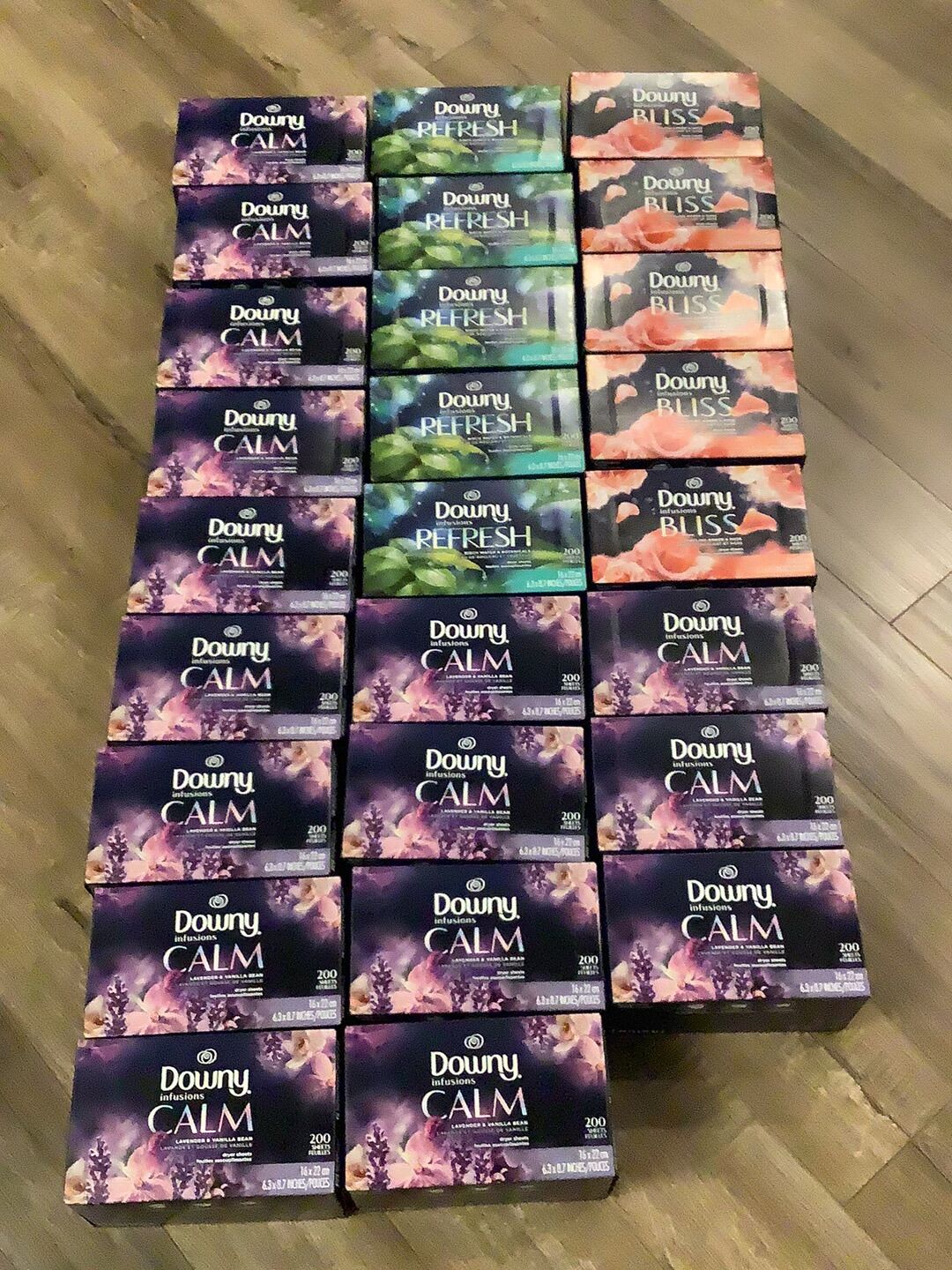 Giấy thơm quần áo downy clam 160tờ