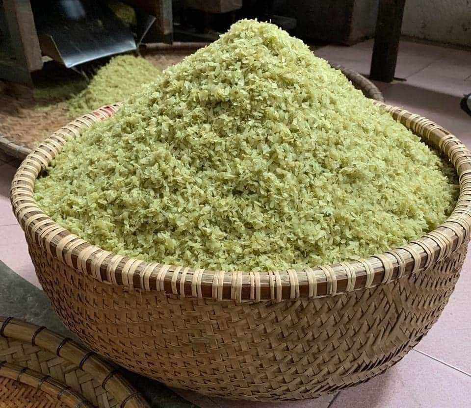 Cốm xanh 1kg nấu chè (Hút chân không)