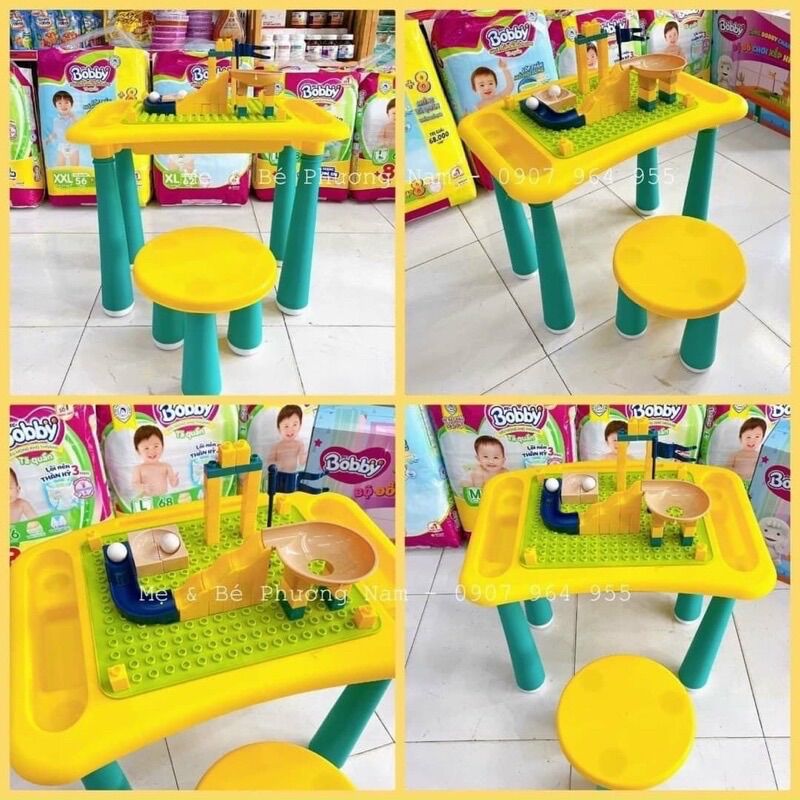 —- Đồ chơi bàn ghế lego -hkm bobby