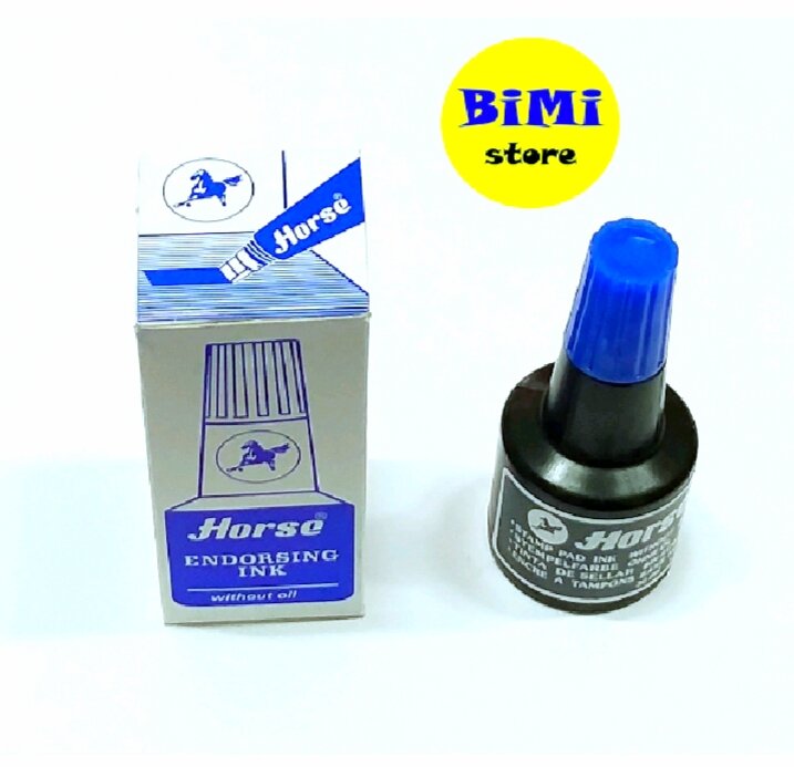 Mực dấu Horse 30ml đủ màu - BiMistore