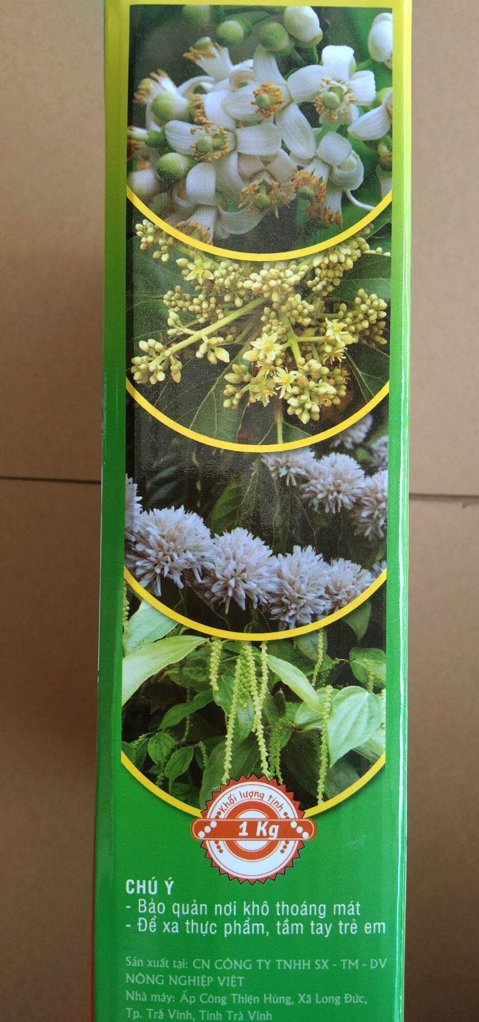 PHÂN BÓN LÁ NPK 10 - 60 - 10.  HỘP 1KG