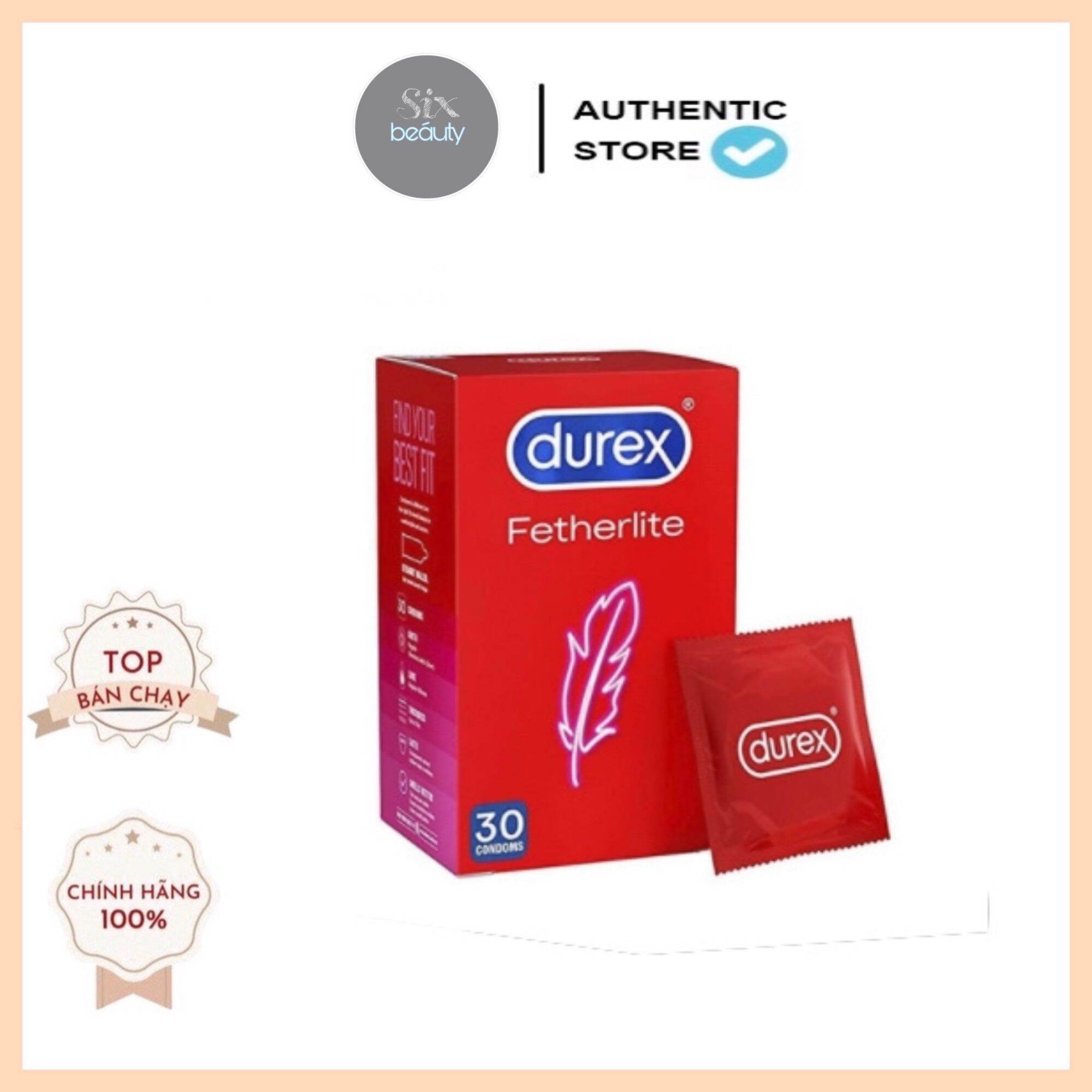 Hộp 30 cái durex chính hãng ÚC