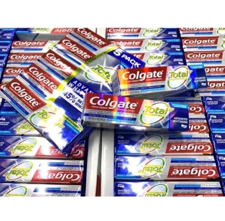 kem đánh răng siêu trắng colgate  mỹ