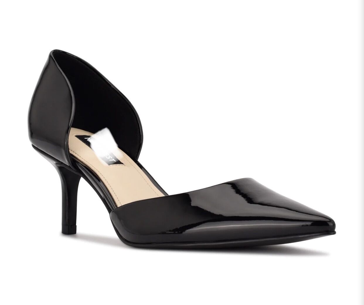 Giày khoét eo hiệu Nine west, mẫu đang onweb, bigsize
