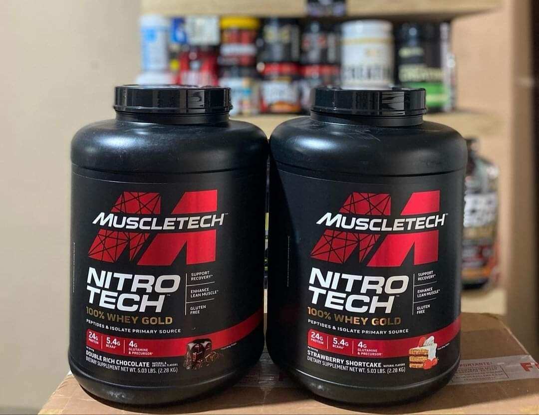 MUSCLETECH NITRO TECH WHEY GOLD TĂNG CƠ CỰC ĐỈNH 5LBS