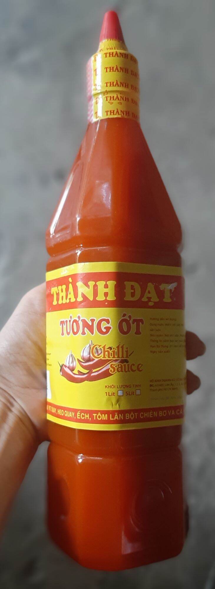 Tương ớt thành đạt 1 lit