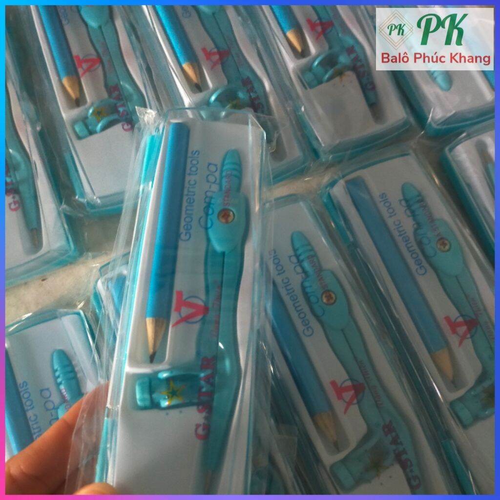 1 cây com pa bút chì học sinh