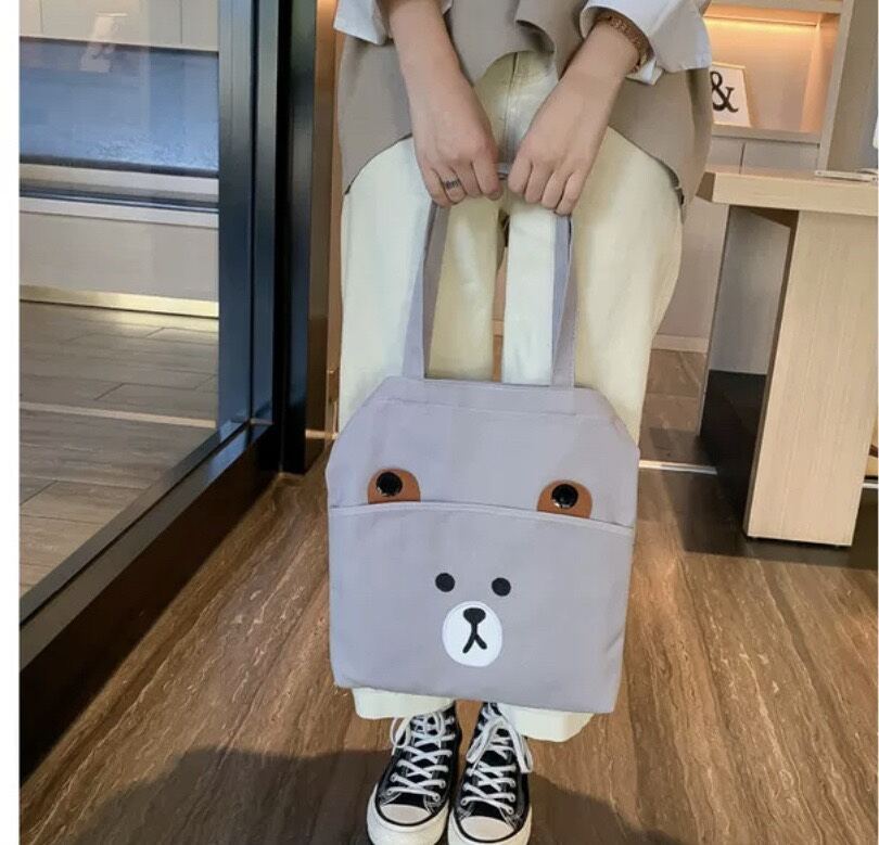 TOTE ĐEO 2 KIỂU _ TAI GẤU VỪA A4