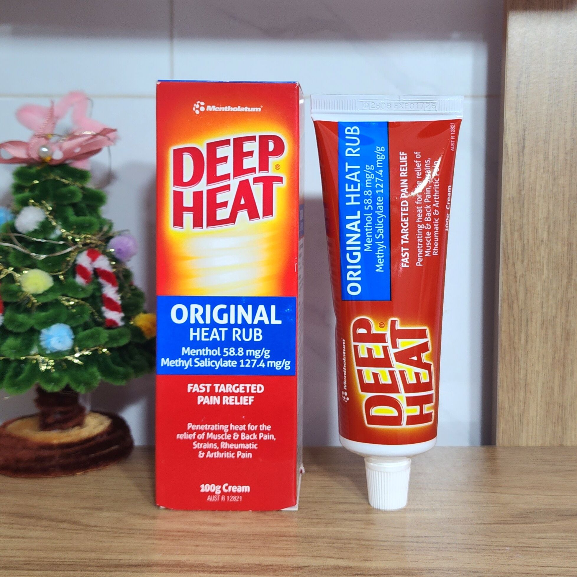 Gel xoa bóp - Deep Heat Original Heat Rub.