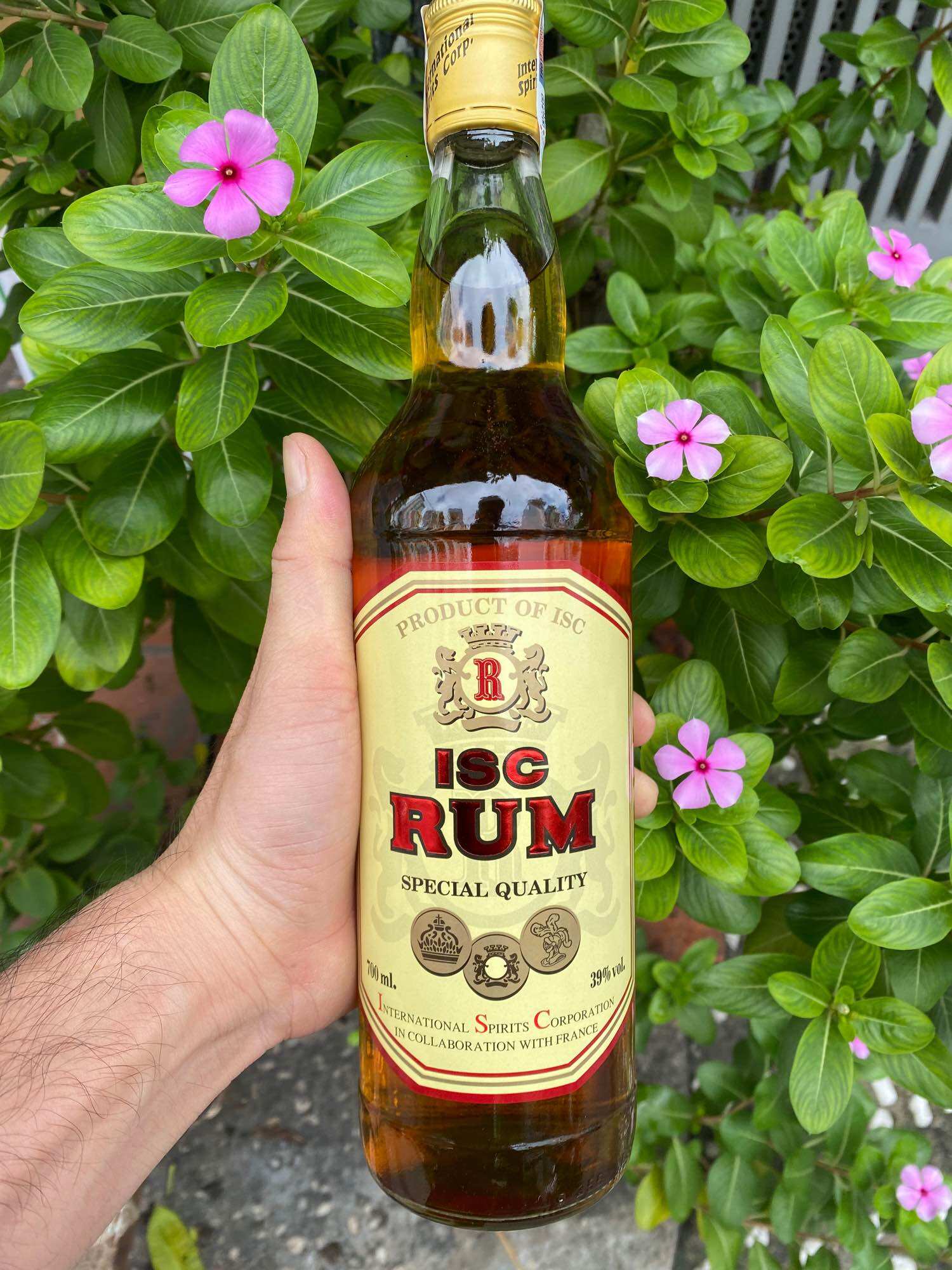 Rhum Vàng ISC Việt Nam 39 700ml