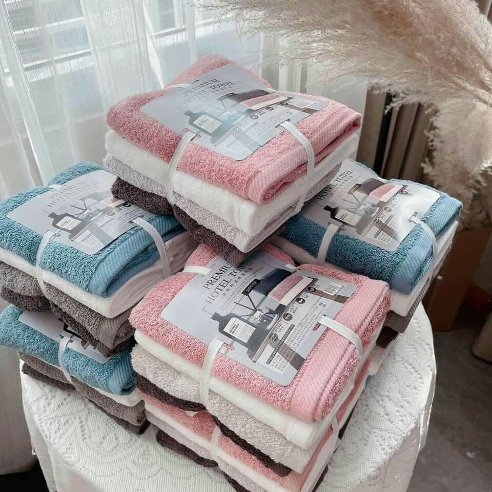 Set khăn mặt Thái Lan cotton
