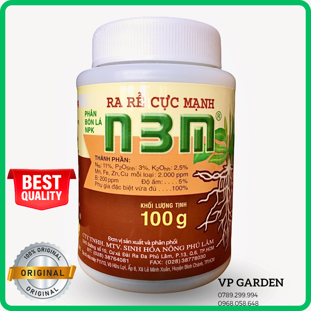 Phân Bón Ra Rễ Cực Mạnh N3M - Kích Rễ Nhanh, Tăng Tỷ Lệ Sống | Chính Hãng, Giá Tốt