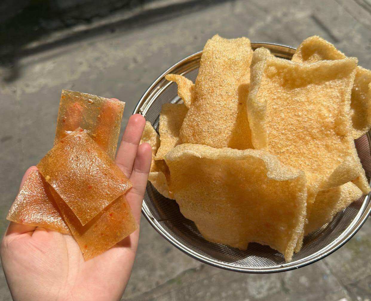 Bánh phồng tôm Năm Căn hộp 500gr
