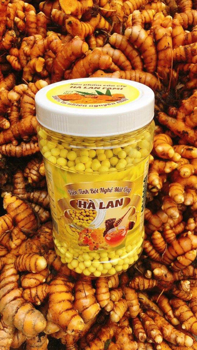 Viên tinh bột nghệ mật ong 300gr