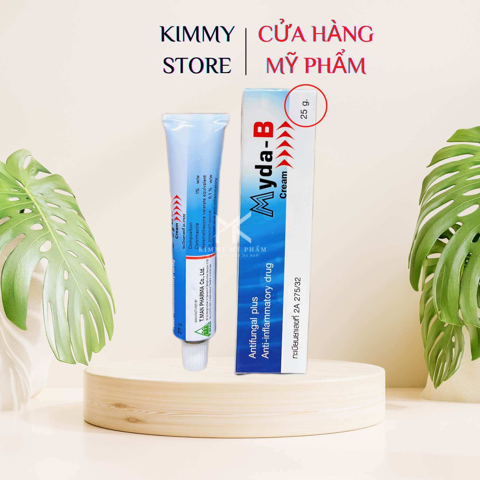 01 tuýp kem tẩy nám myda b size lớn 25g
