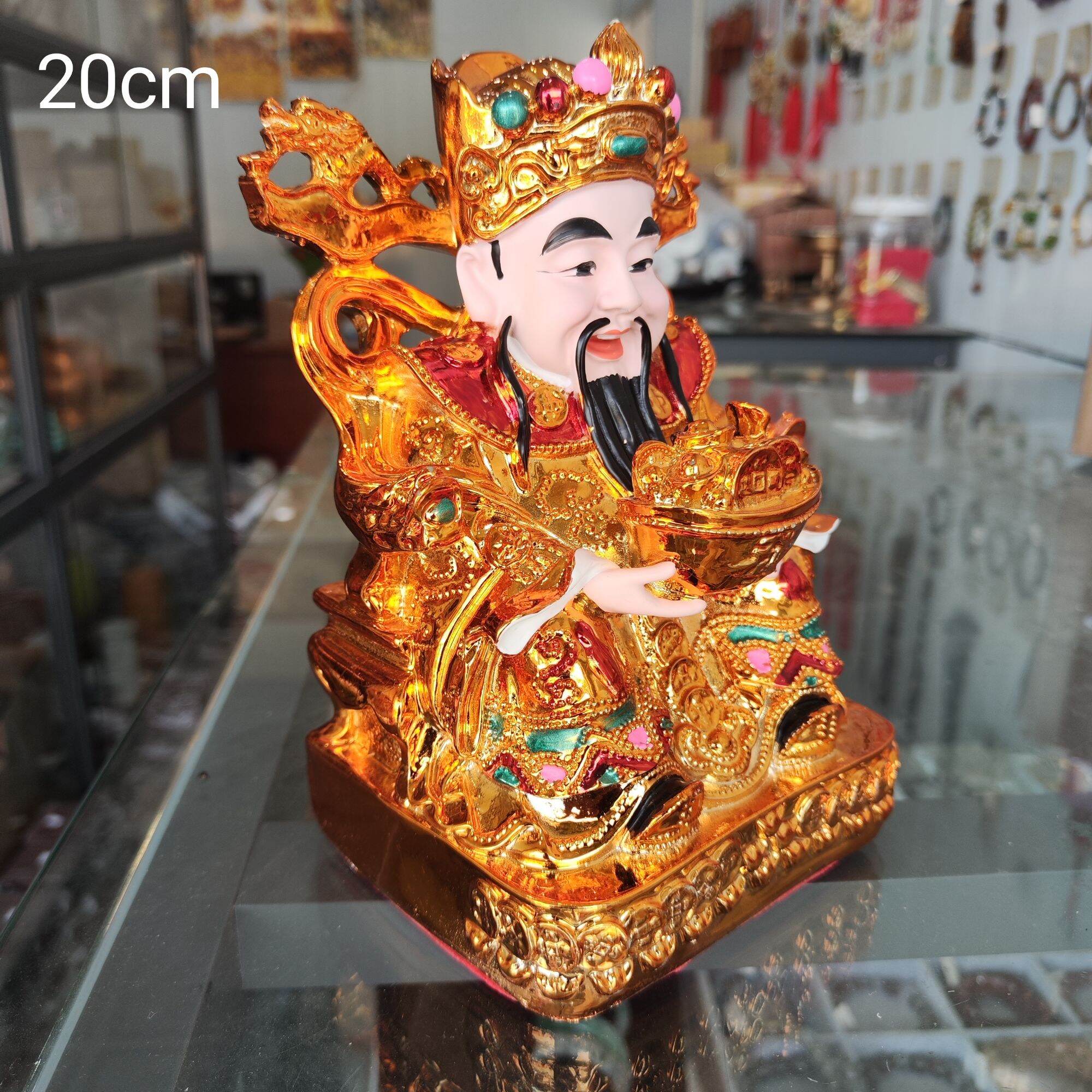 Tượng Thần Tiền Đặt Bàn Thờ Thần Tài Thổ Địa
