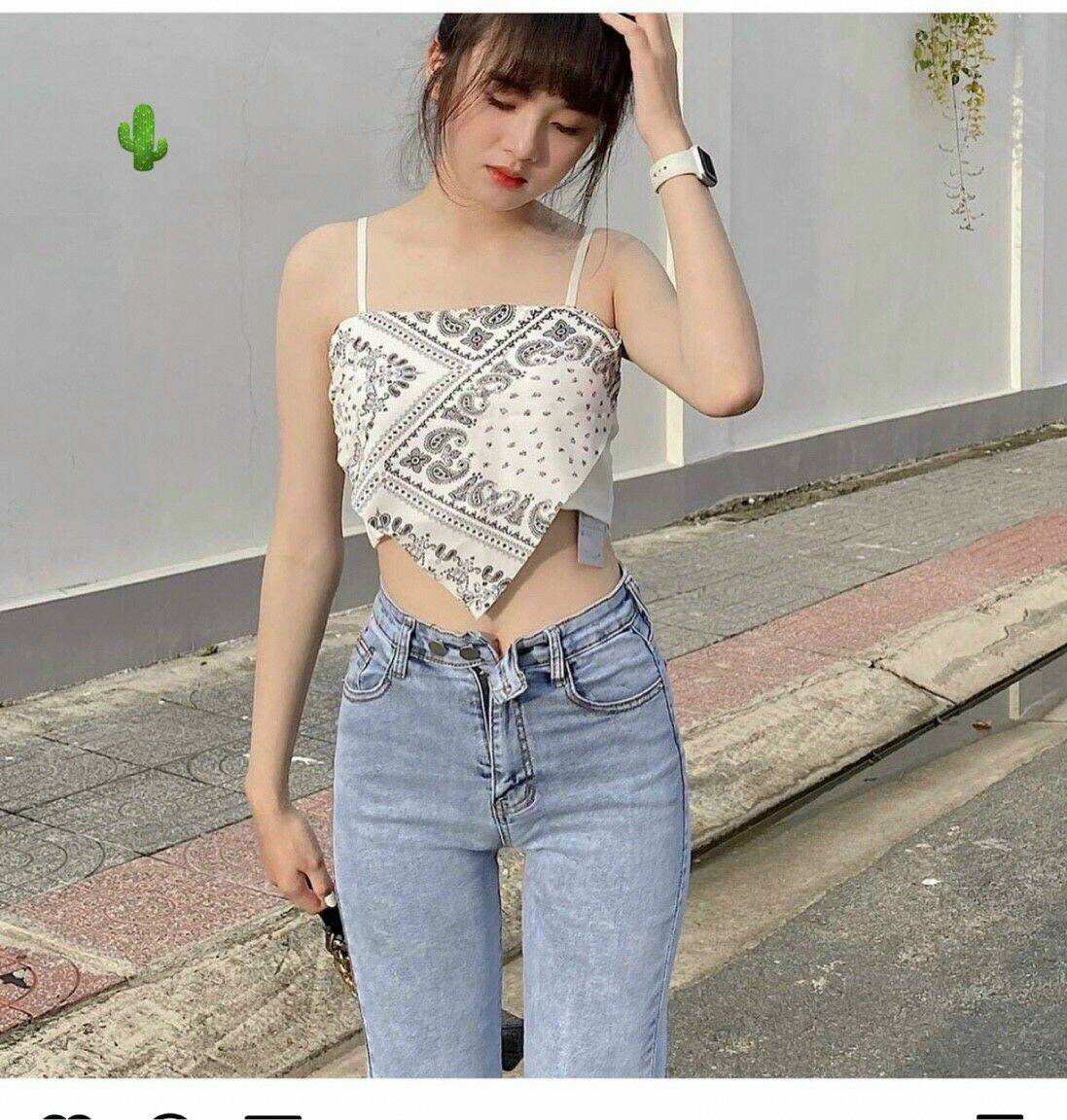 [HCM]Áo yếm ngược thổ cẩm