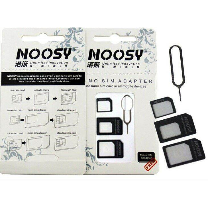 Bộ chuyển đổi sim đa năng Noosy 3 size