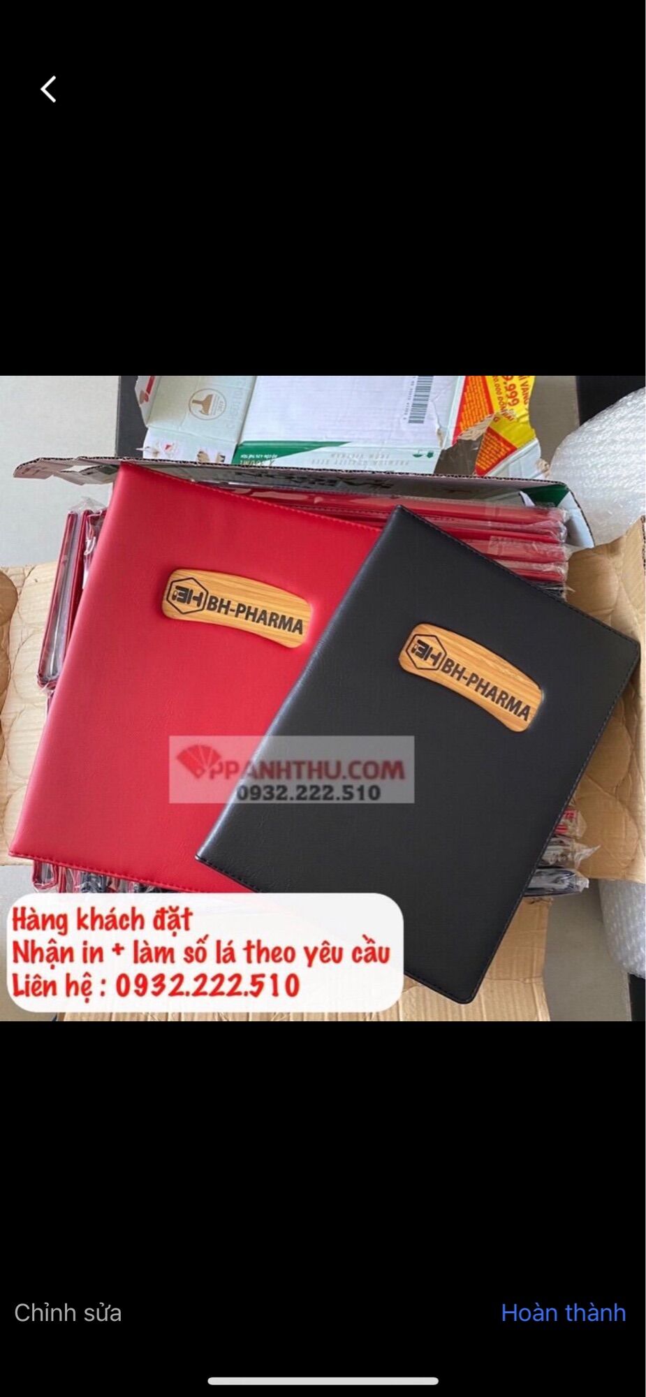 CUỐN BÌA MENU DA 20 LÁ A4 - 300